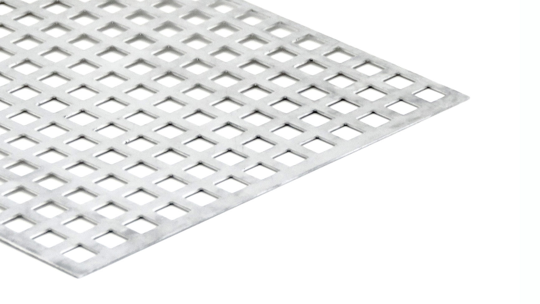 Perforated aluminium sheet