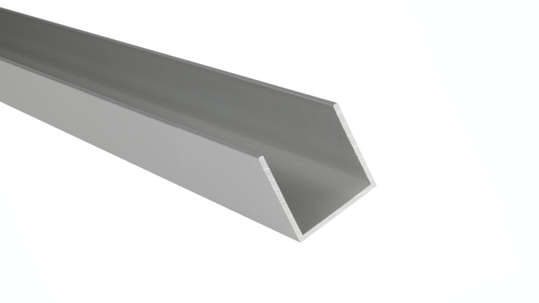 Aluminium-U profile "ELOXIDATED" 35 x 12.5 x 15 x 1.2 mm AlMgSi0.5