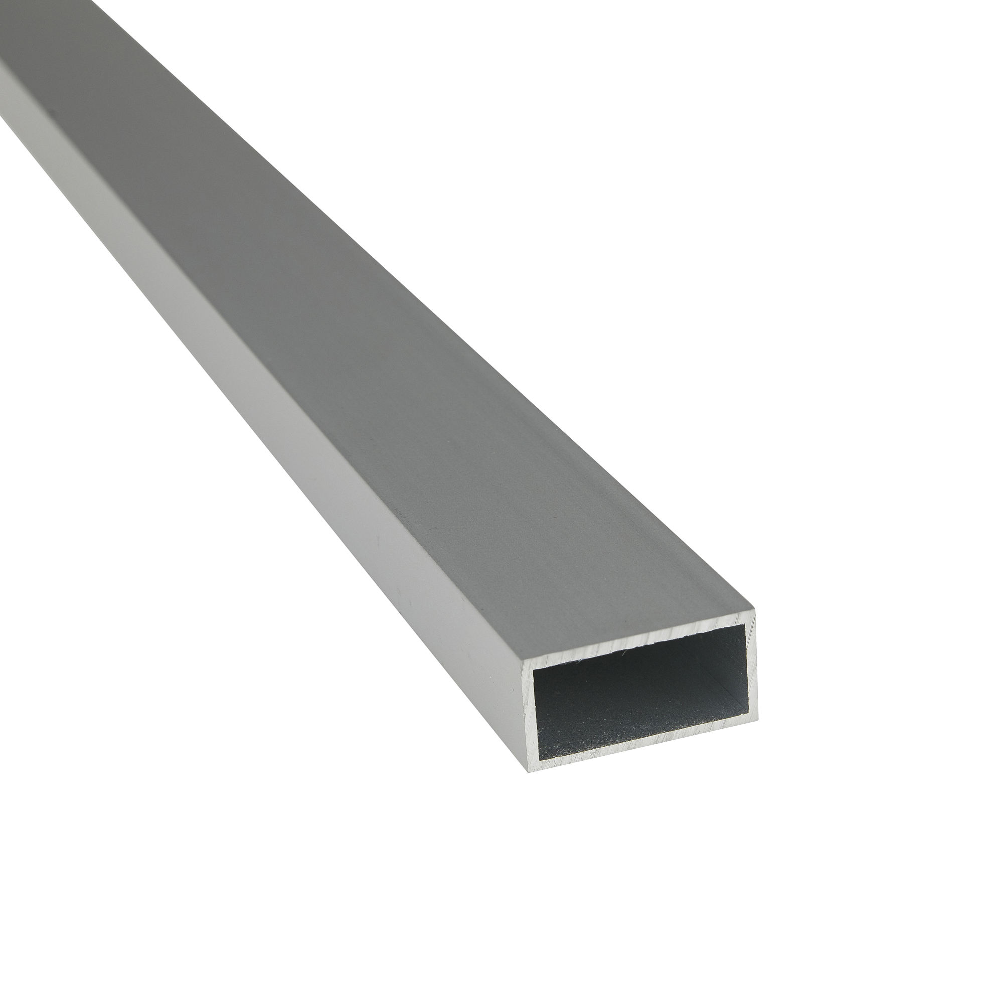 Aluminium rectangular tubes "ELOXIERT" 20 x 10 x 2 mm