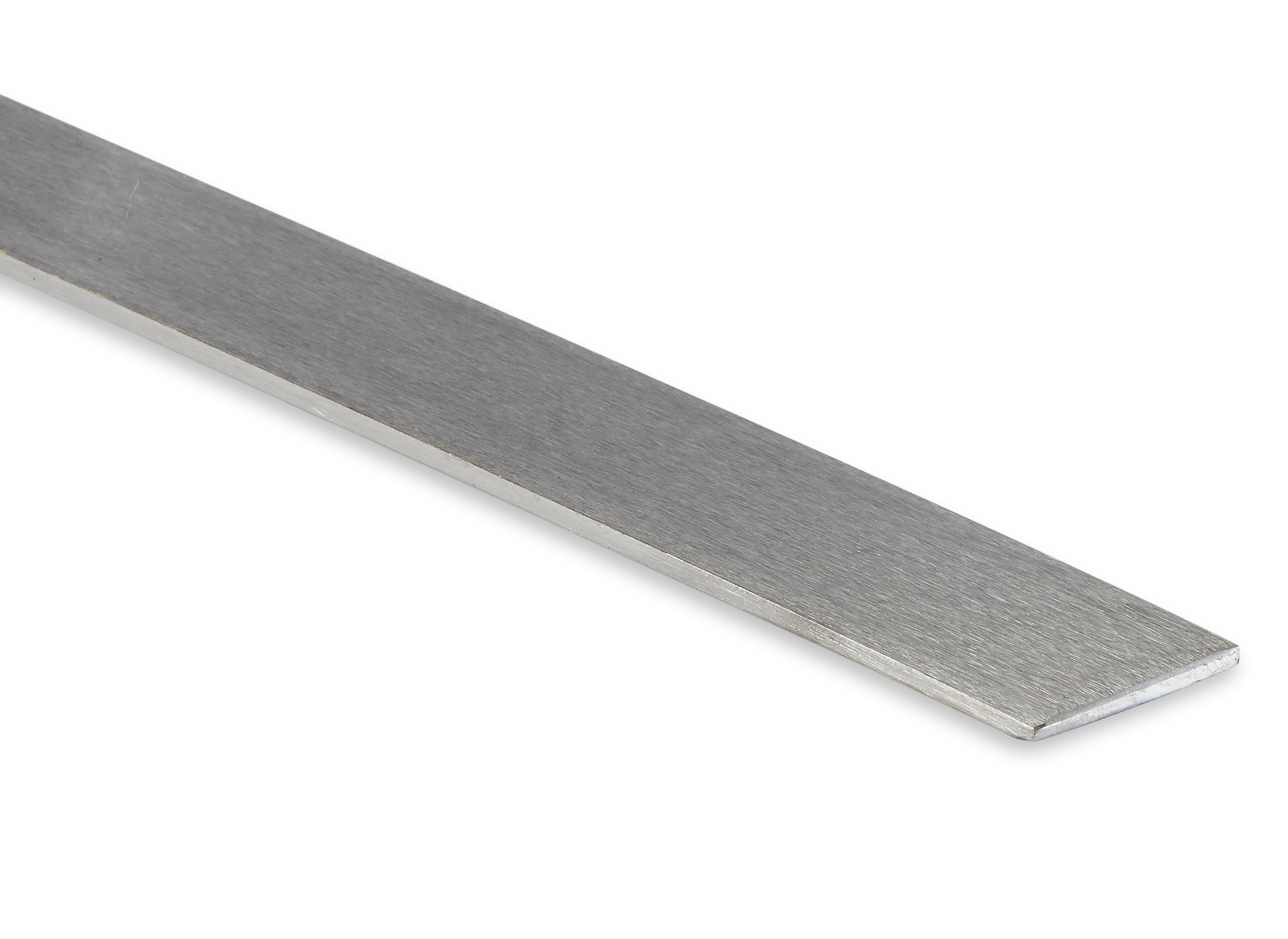 Stainless steel flat (ground) 20 x 5 mm V2A (1.4301)